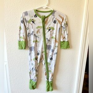 Little Sleepies Safari Friends Sleepy 3-6 Month